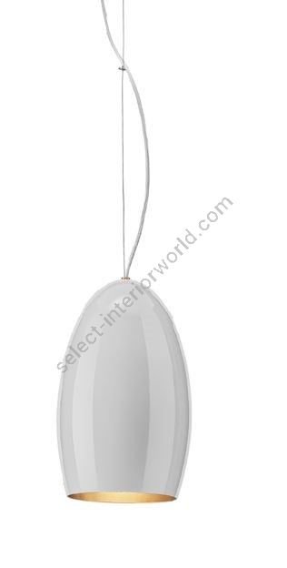 Il Paralume Marina / Pendants & Suspension Lights / Contemporary / M121/GLOSSYGREY-GOLD