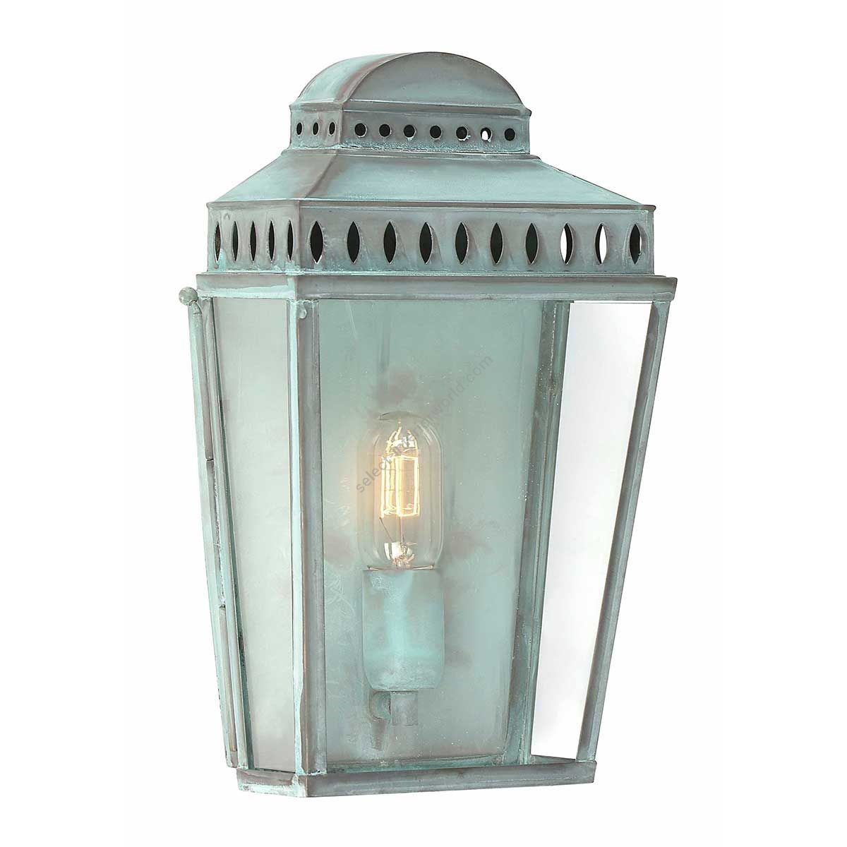 Elstead Lighting / Outdoor Wall Lights / Mansion House 1 Lantern Verdigris