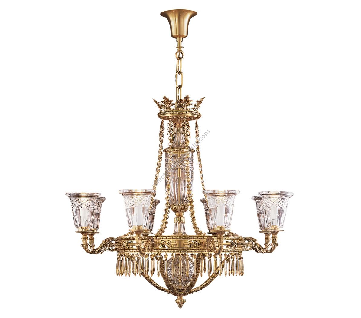Mariner / Chandeliers / Casted Bronze & Scholer crystal 19227.1