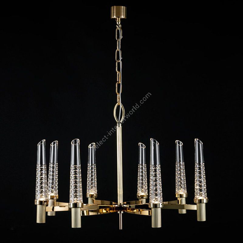 Mariner / Chandeliers / Brass & Italian crystal 20216.0