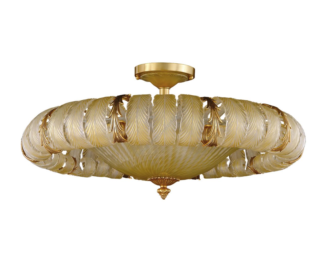 Mariner / Large Venetian Glass Ceiling Lamp / Royal Heritage 19464