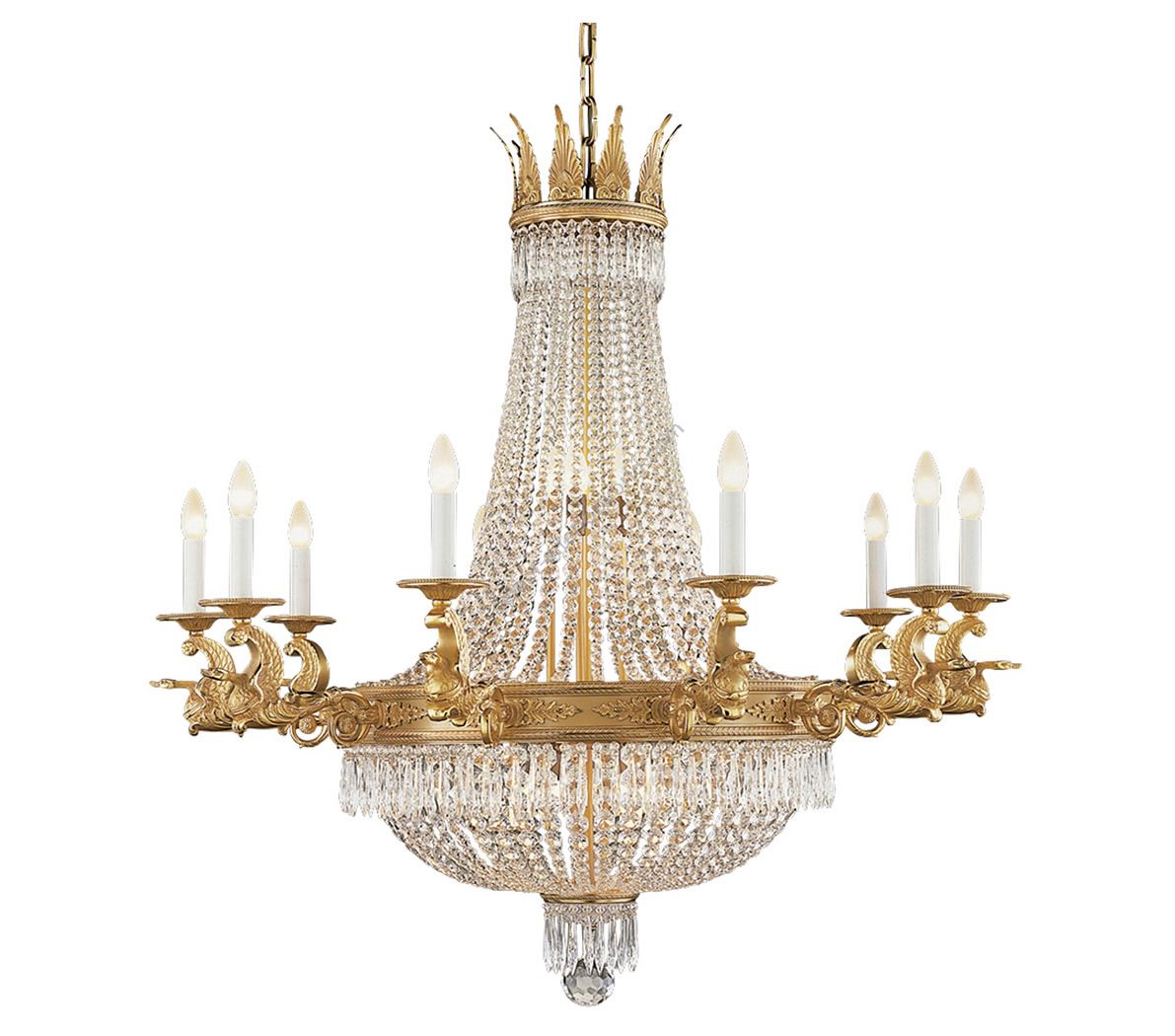 Mariner / Chandeliers / Casted Bronze & Scholer crystal 18761.0