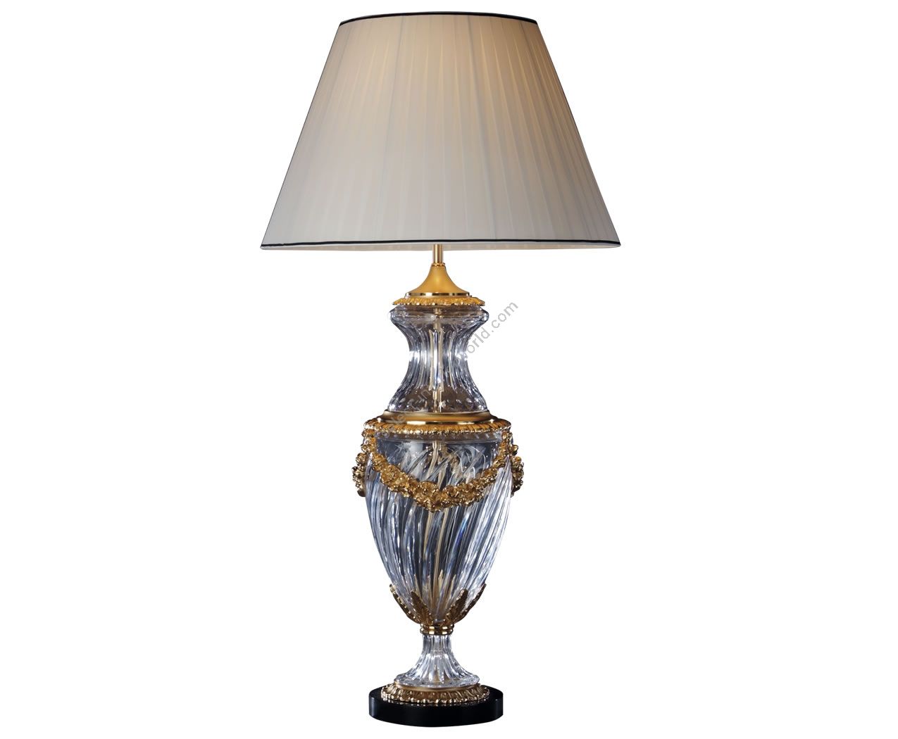 Mariner / Table Lamps / Casted Bronze & Italian Crystal 20027.0