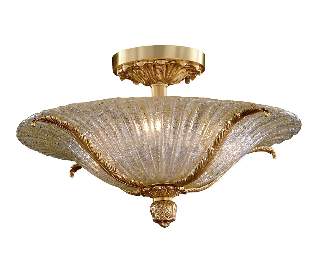 Mariner / Venetian Glass Ceiling Lamp / Royal Heritage 19615