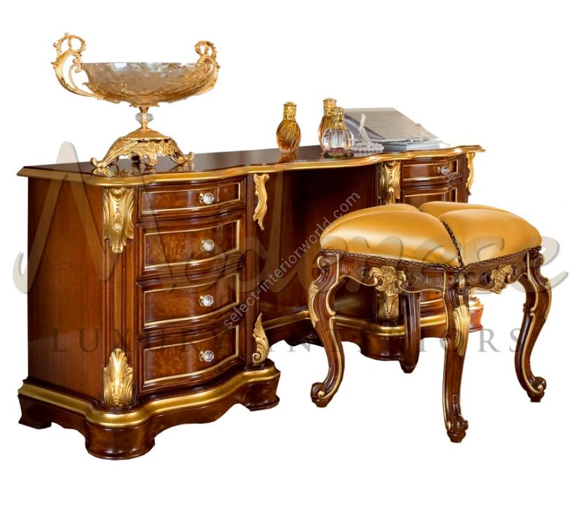 Modenese Luxury Interiors / Dressing Tables / Royal 8-Drawers Toilette 13207