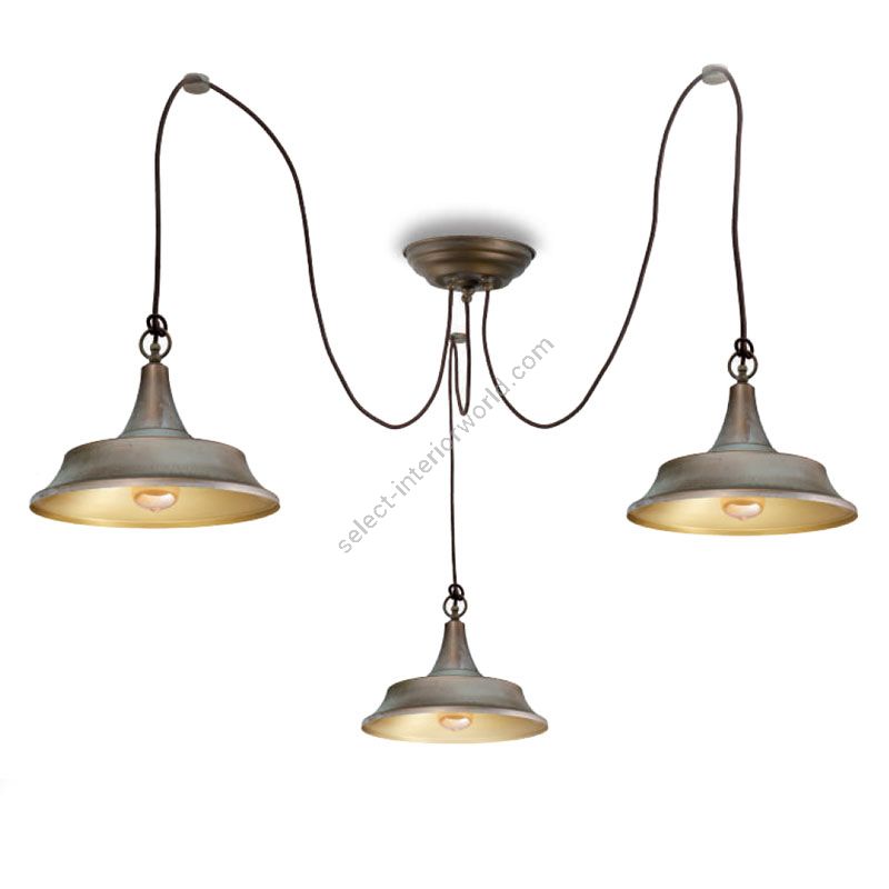 Moretti Luce / Pendants & Suspension Lights / Atelier 3120.3L