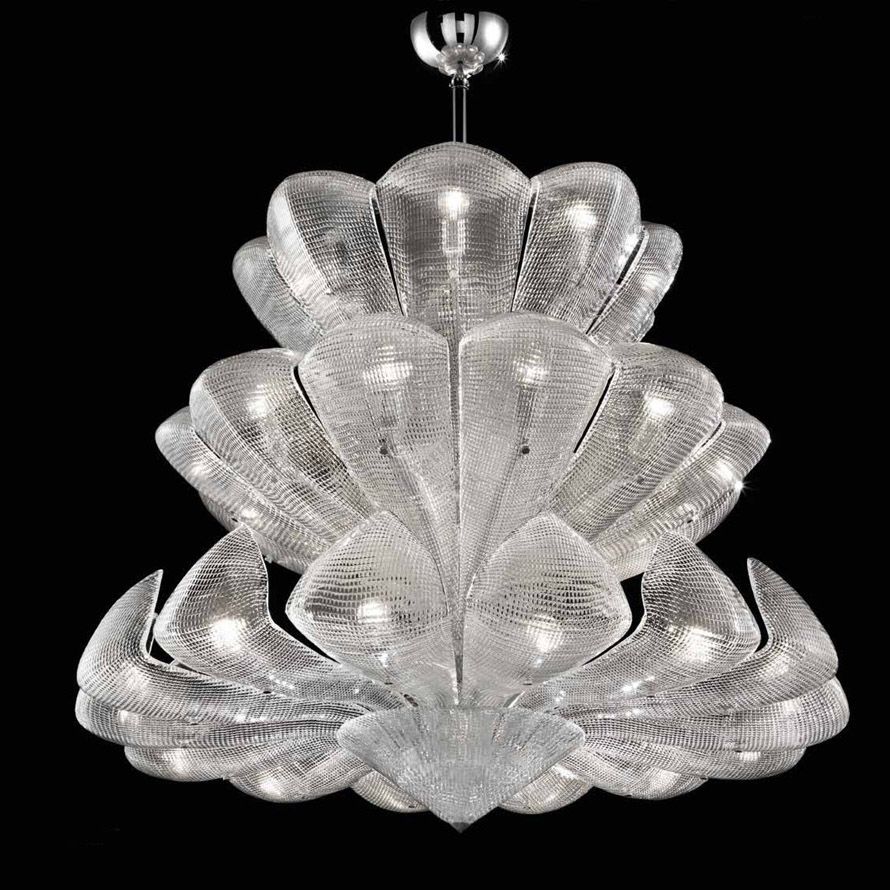 Glass & Glass Murano / Chandeliers / Naga 2 ART. 1651/P & 1651/S