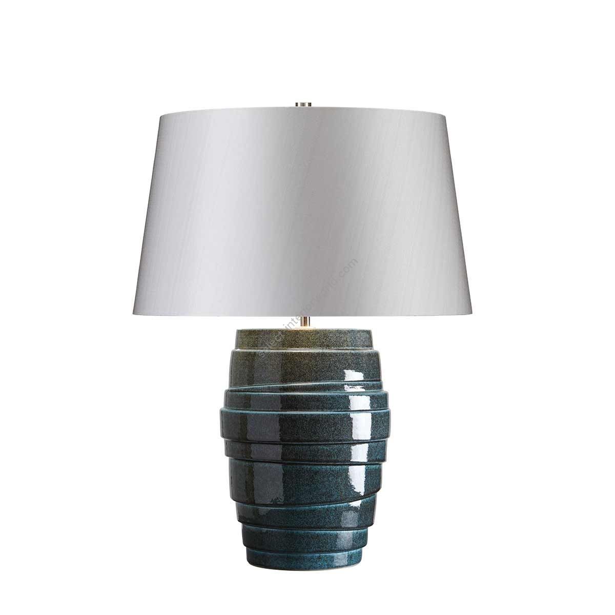 Elstead Lighting / Table Lamps / Neptune 1 Blue Glaze