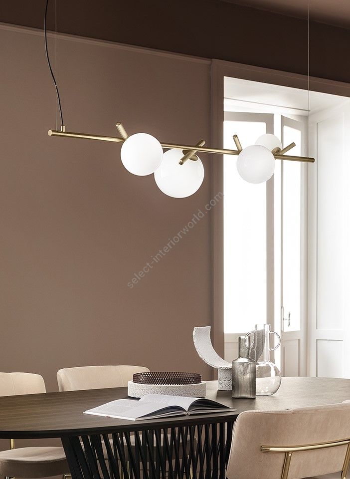 Masiero / Pendants & Suspension Lights / Posy Linear Suspension