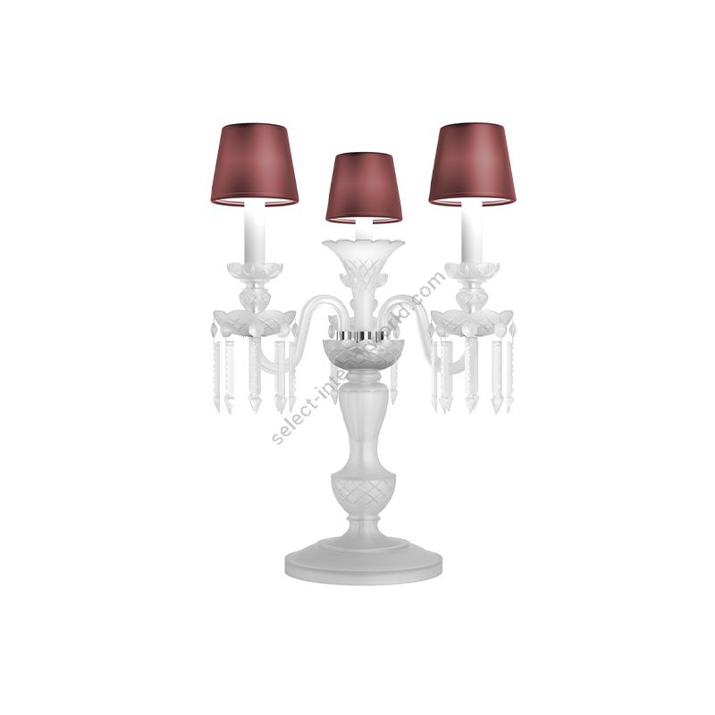 Preciosa / Exquisite Table Lamp, Three Colored Lampshades / Contemporary Colour Rudolf M