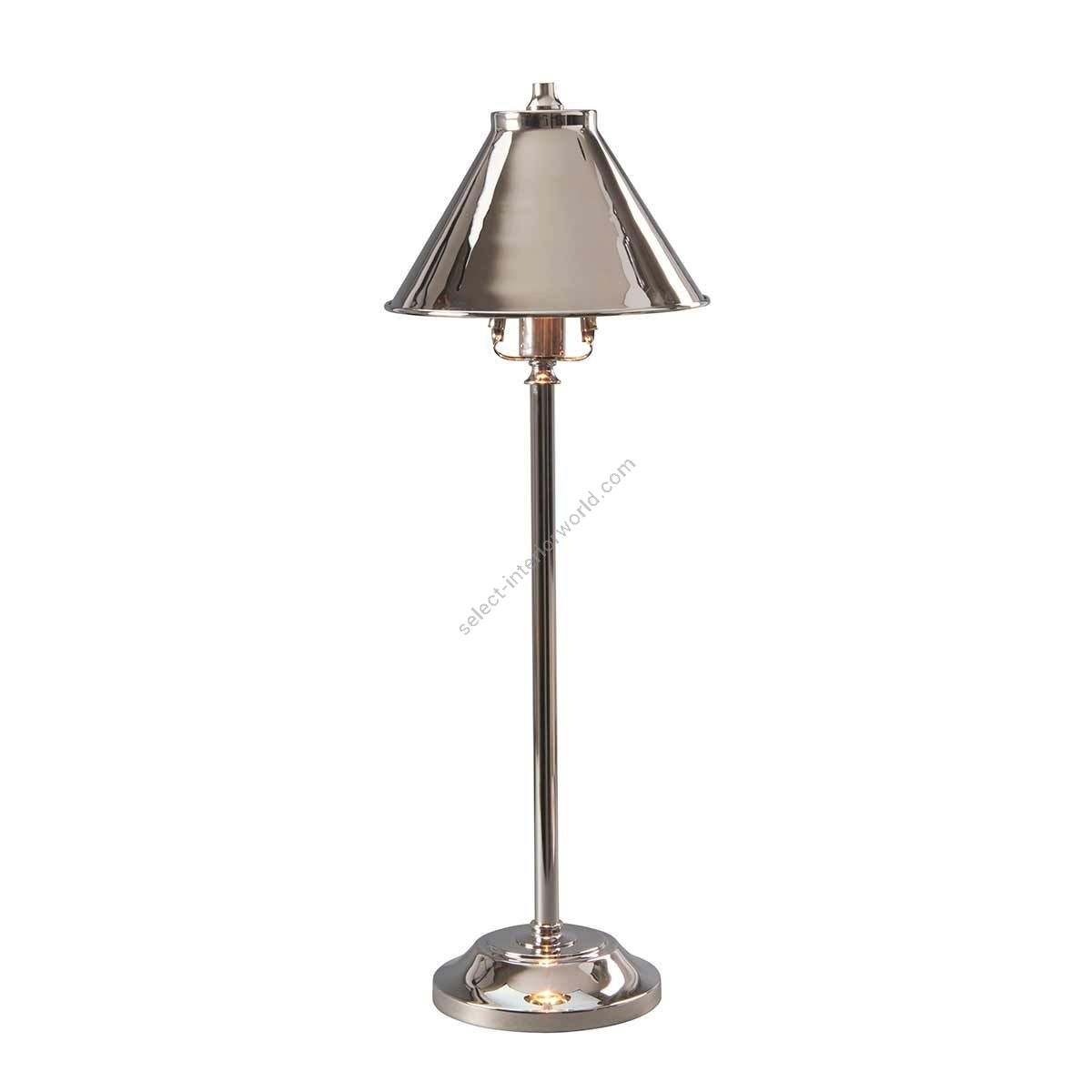 Elstead Lighting / Table Lamps / Provence 1 Stick Polished Nickel