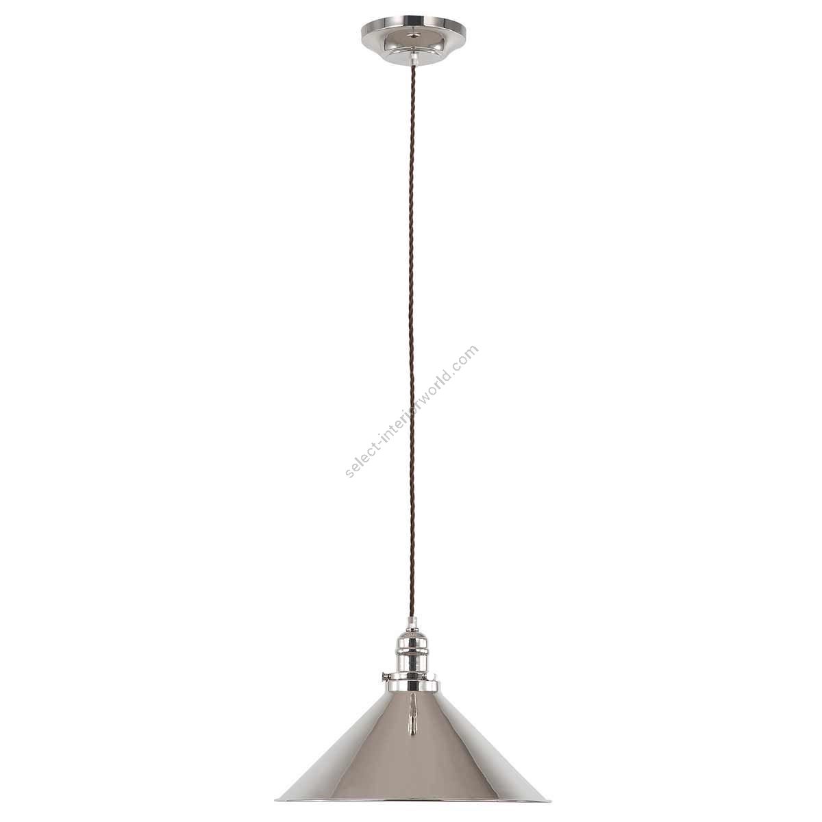 Elstead Lighting / Pendant Lights / Provence 1 Light Pendant - Polished Nickel