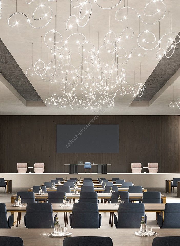 Masiero / Pendants & Suspension Lights / RAQAM N6 BASIC BATCH A MODULO 1X8