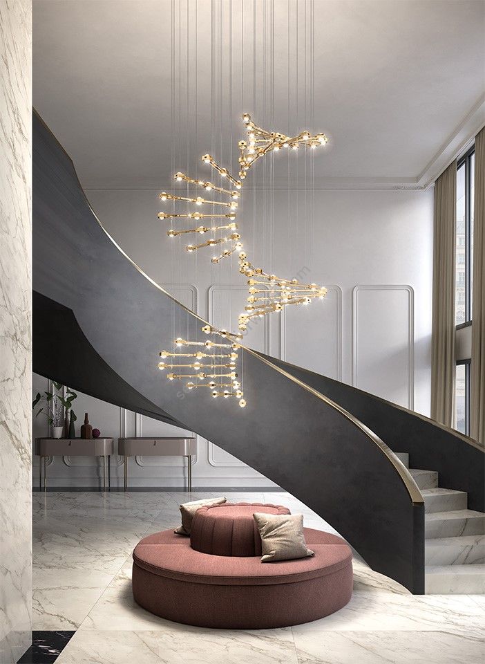 Masiero / Pendants & Suspension Lights / RAQAM P4 BASIC BATCH A MODULO 7X32