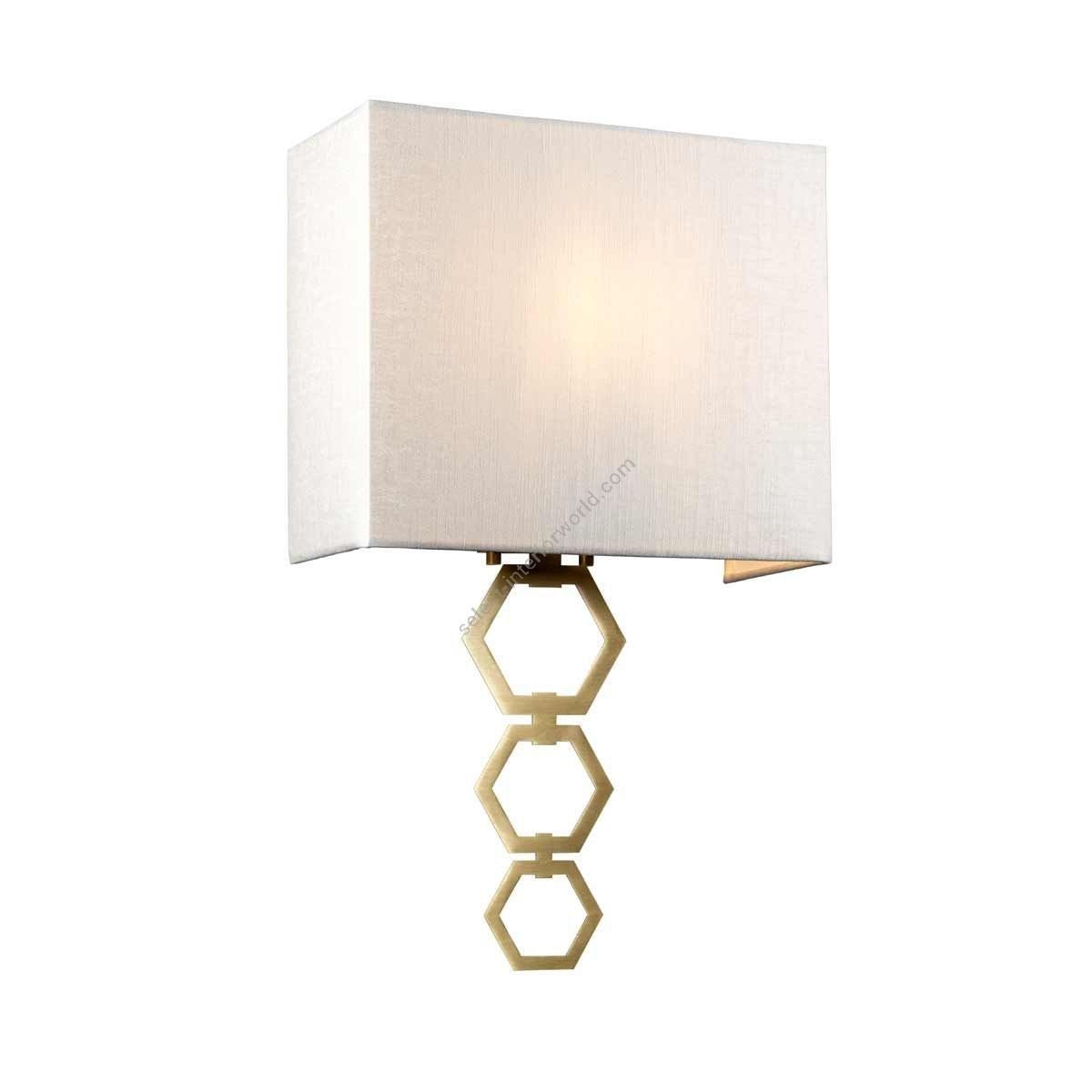Elstead Lighting / Wall Lights / Ria Medium Aged Brass
