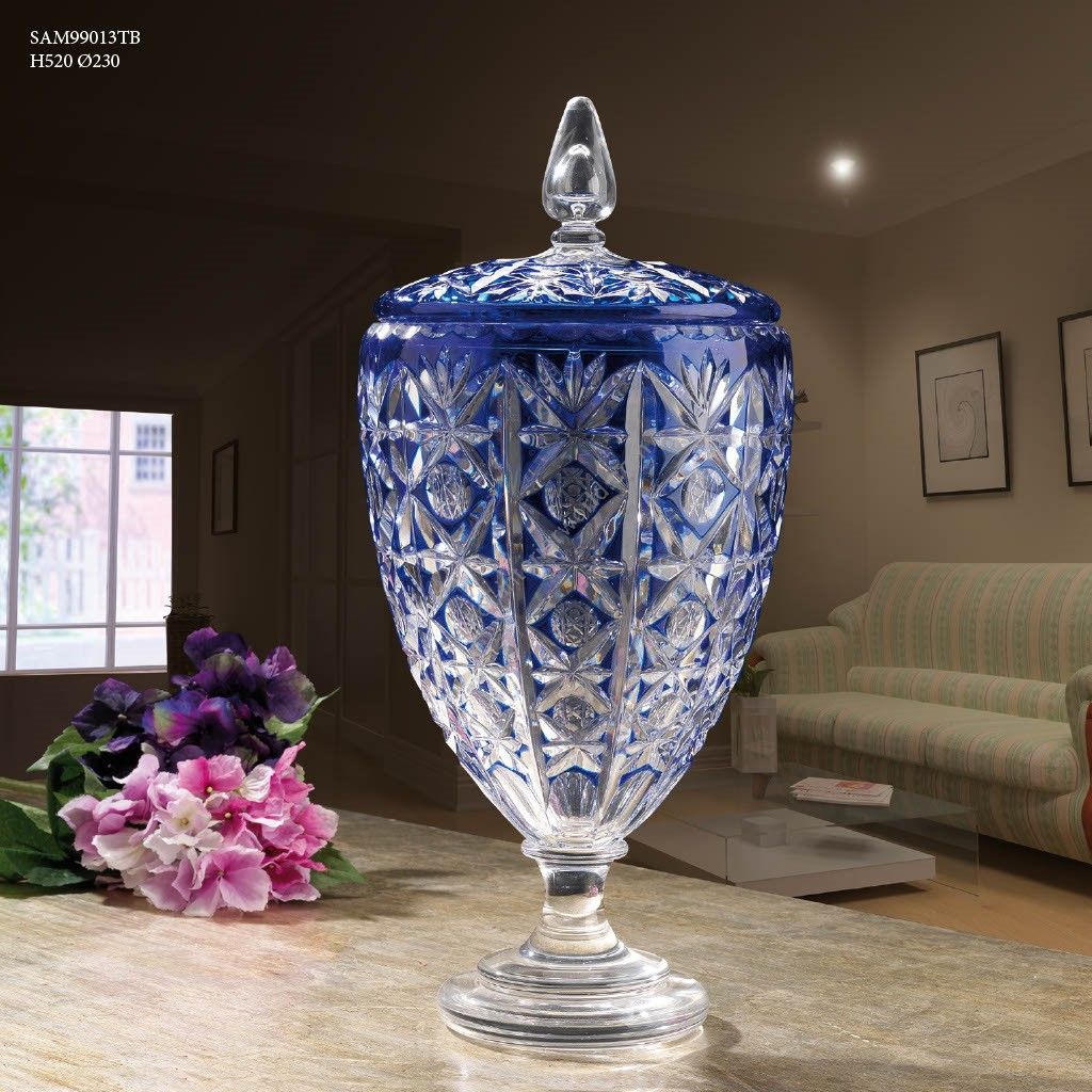 Italian Luxury Lighting / Vases / Crystal 52 cm SAM99013TB