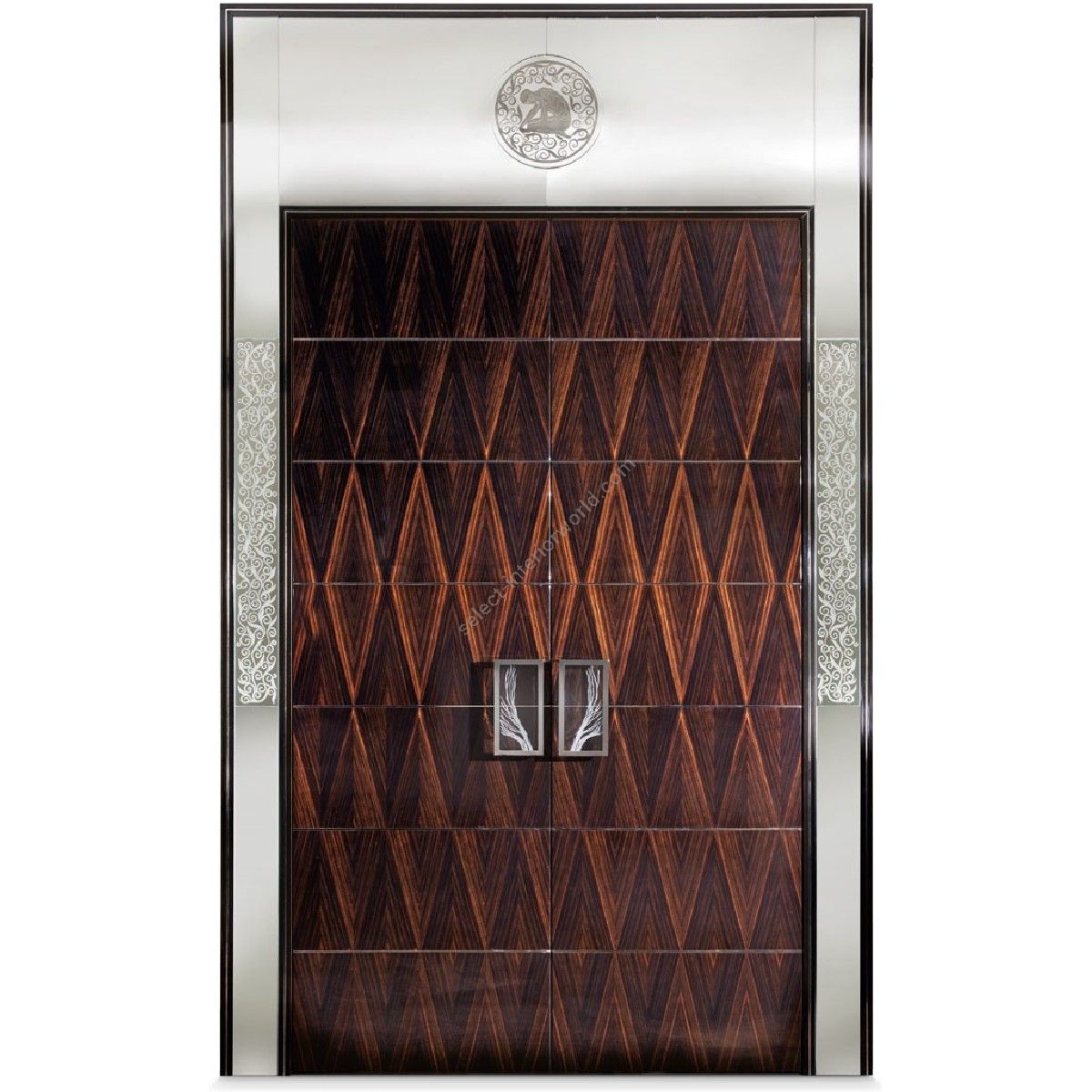 Arte Veneziana / Hinged Doors / Sebastien Art Déco DDX-GLF-009-RD60