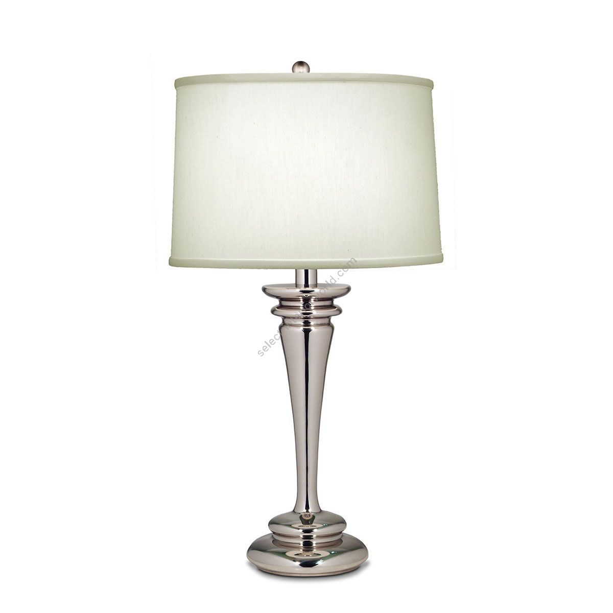Elstead Lighting / Table Lamps / Brooklyn 1 Polished Nickel
