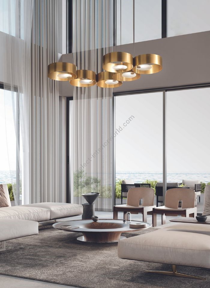Masiero / Pendants & Suspension Lights / Sound Or6