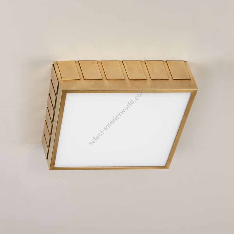 Vaughan / Flush Ceiling Light / Plymouth CL0222.BR & CL0222.PS