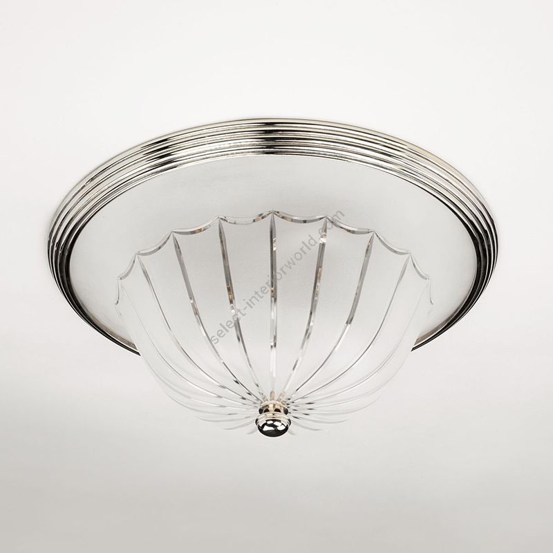 Vaughan / Flush Ceiling LED Light / Brighton CL0338.NI & CL0338.BR