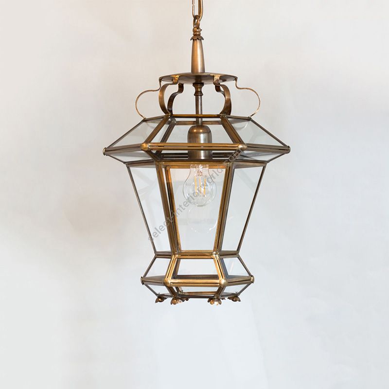 Vaughan / Brass Lantern, Edwardian Style Period / Fyfield CL0346.BR