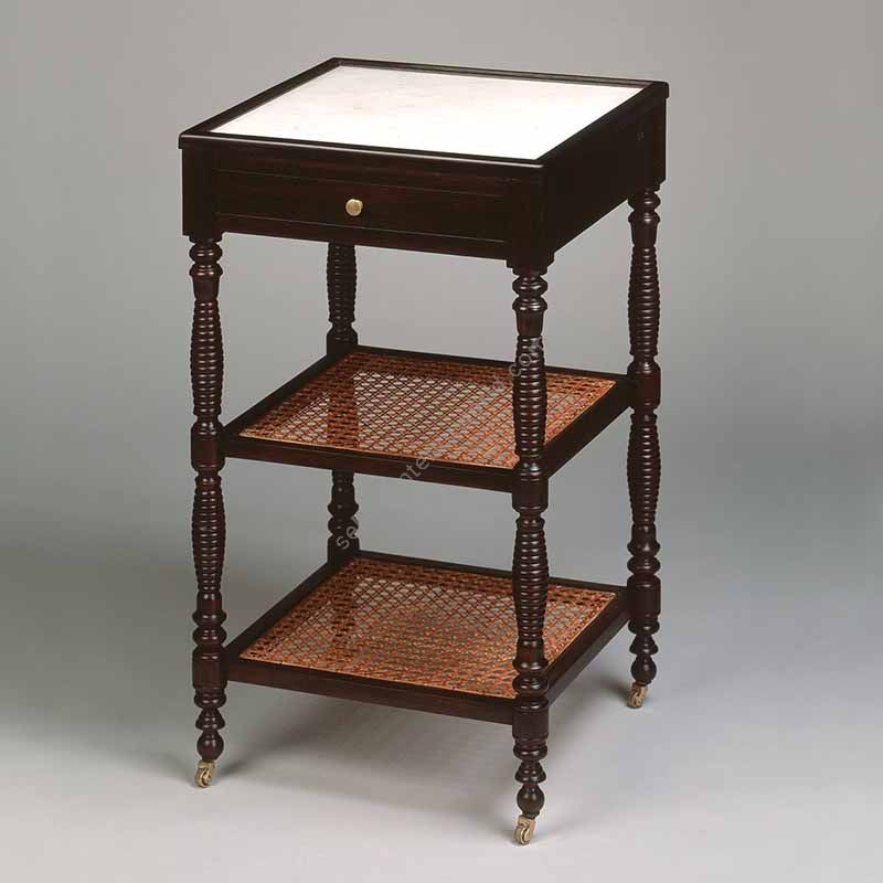 Vaughan / Side Table / French Cane FT0049.BK
