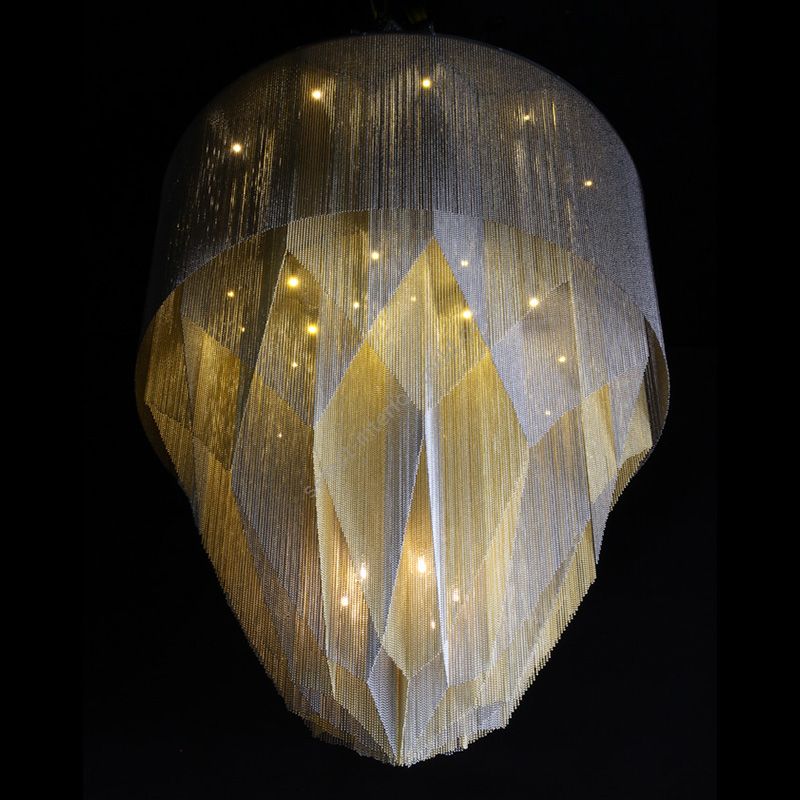 Willowlamp / Semi-Flush Mounts / Crystal Mandala Ø1000 Ceiling Mounted