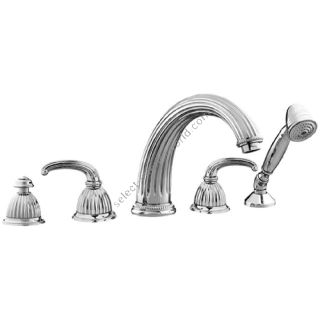 Bronces Mestre / Bath-Shower Fittings / Five holes bath set 033016.000.50