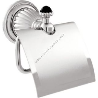 Bronces Mestre / Toilet Roll Holders / Artica with Swarovski black crystal 033277.N00.50