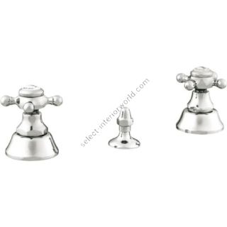 Bronces Mestre / Bidet Fittings / Three holes bidet set 035022.B00.50