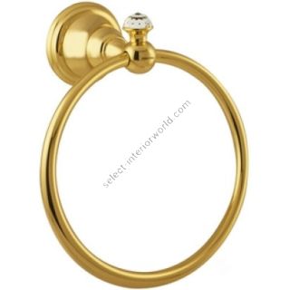 Bronces Mestre / Towel Holders / Towel ring 165mm with Swarovski crystal 036273.000.01