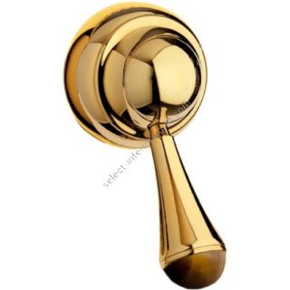 Bronces Mestre / Knobs for Shower Systems / Monolever handle kit with tiger eye stone 036847.TG0.00