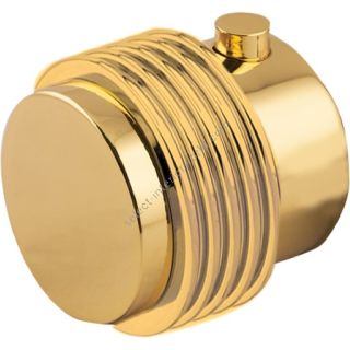 Bronces Mestre / Knobs for Shower Systems / Knob kit for shower system with Pacifica std brass ring 037446.000.00