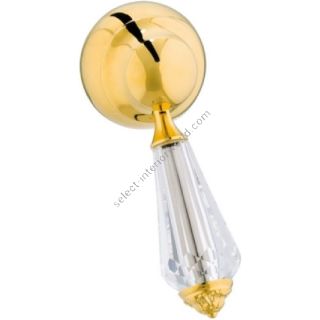 Bronces Mestre / Knobs for Shower Systems / Monolever handle kit with Swarovski crystal 058047.F00.00