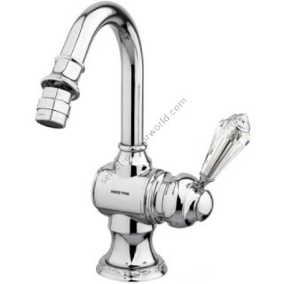 Bronces Mestre / Bidet Fittings / Bidet monolever with Swarovski crystal 058223.F00.50