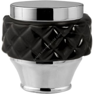 Bronces Mestre / Knobs for Shower Systems / Knob for shower system with black porcelain 065545.N00.50