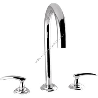 Bronces Mestre / Washbasin Fittings / Three holes basin set 072001.000.50