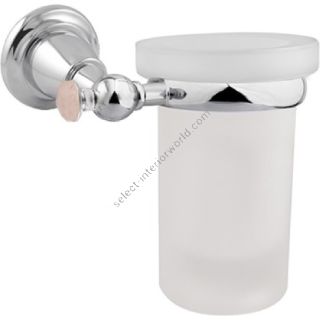 Bronces Mestre / Toothbrush Holders / Wall toothbrush holder with pink quartz stone 072280.QZP.50