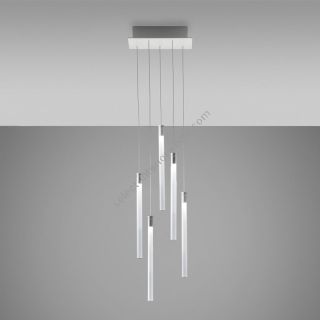 Fabbian / LED Ceiling Lights / Multispot Tooby F32 5 spots 30x15cm