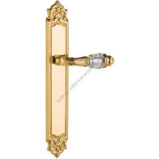 Bronces Mestre / Door Handles / Clasica with Swarovski crystal and europrofile 85mm 0A3741.B00.01
