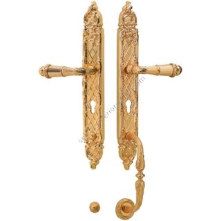 Bronces Mestre / Door Handles / Clasica set with keyhole europrofile 85mm 0J1606.85Y.01