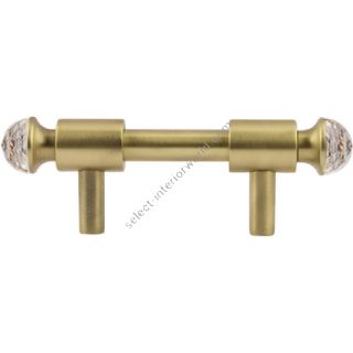 Bronces Mestre / Furniture Handles / Clasica with Swarovski crystal 64mm between centers 0T5000.S64.30