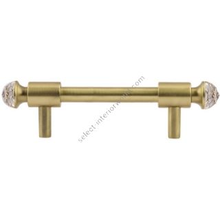 Bronces Mestre / Furniture Handles / Clasica with Swarovski crystal 96mm between centers 0T5000.S96.30