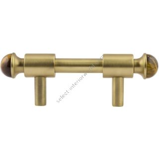 Bronces Mestre / Furniture Handles / Mihrab with tiger eye stone 0T5000.TG64.30