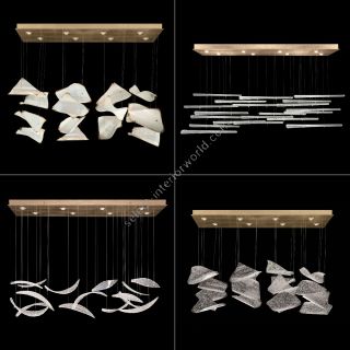 Fine Art Handcrafted Lighting / Pendants Lights / Elevate Rectangular 894840-222