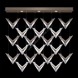 Fine Art Handcrafted Lighting / Pendants & Suspension Lights / BLADE 62"W Rectangular