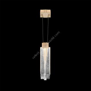 Fine Art Handcrafted Lighting / Pendants & Suspension Lights / Arpeggio 4.5″W Square Pendant