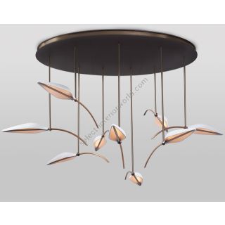 Boyd Lighting / Pendants & Suspension Lights / The Spire Leaf 9 10755