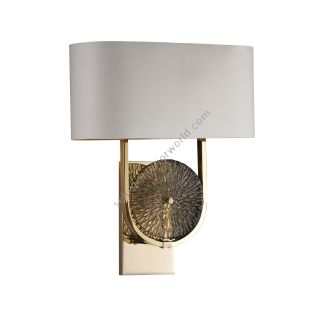 Mariner / Wall Sconces / Casted Bronze & Venetian glass & Carrara Marble 20261.0